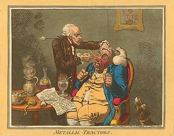 James Gillray liked red noses