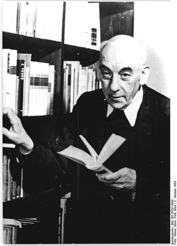 Zentralbild-Höhne-Pohl 2.10.1954 Professor Dr. Dr. Viktor Klemperer, Direktor des Instituts für Romanistik der Humbolt-Universität.