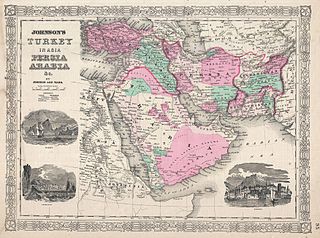 320px-1866_Johnson_Map_of_Arabia,_Persia,_Turkey_and_Afghanistan_(Iraq)_-_Geographicus_-_Arabia-johnson-1866