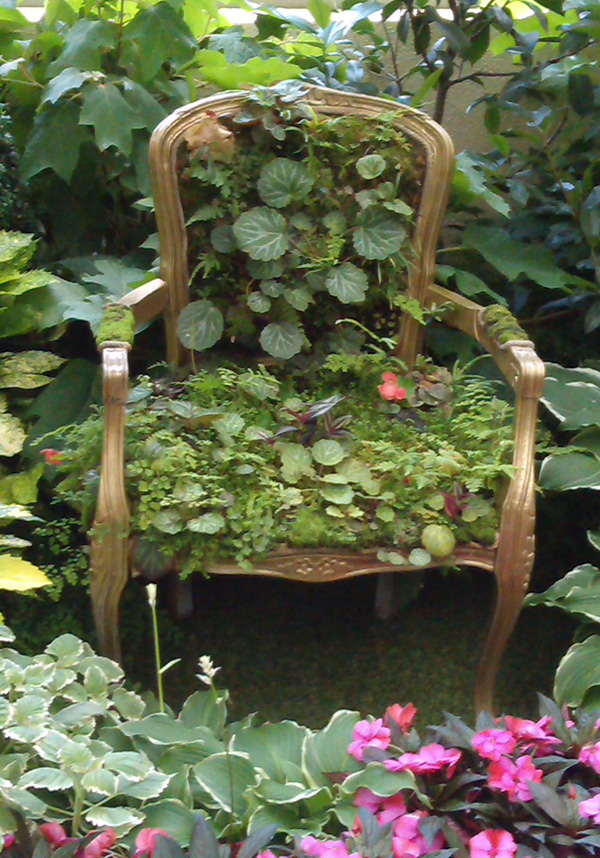 Robyn deserves this chair (c/- Melbourne Conservatory)