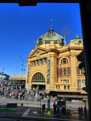 Flinders Street Station (photo booth no longer within)