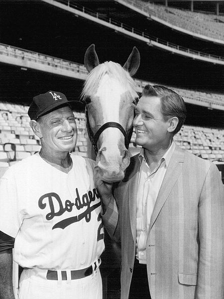 "Wilbur, send Leo Durocher to the Mets" (photo CBS)