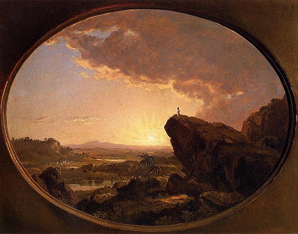 ('Moses Viewing the Promised Land' by Frederic Edwin Church