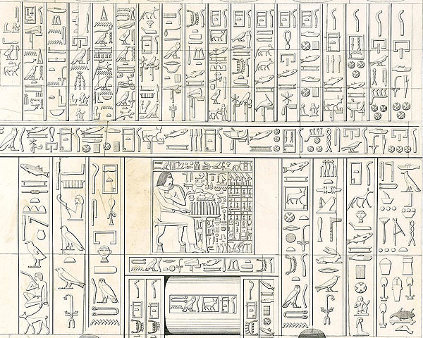 Karl Richard Lepsius and others made painstaking reproductions of hieroglyphics