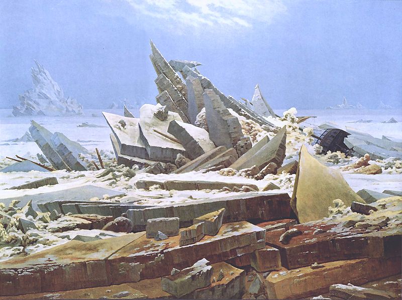 Caspar David Friedrich's Sea of Ice (1823-24)