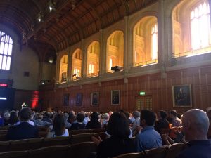 Audience at the Reveal in Bonython Hall